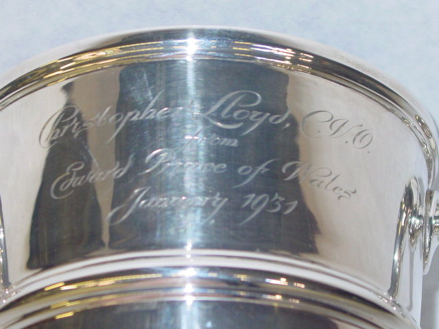 Antique cup London 1928
