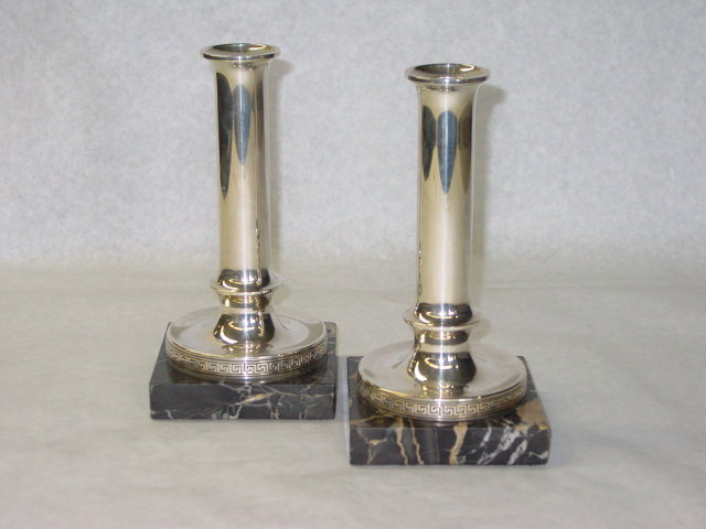 Antique pair candlestick Gorham & Co. America 1900