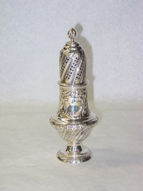 Antique sugar caster Sheffield 1901