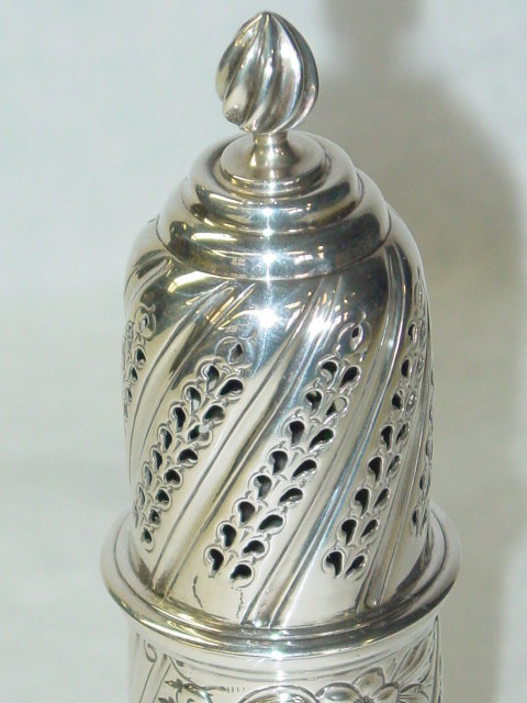 Antique sugar caster Sheffield 1901