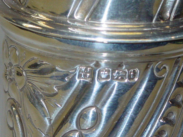 Antique sugar caster Sheffield 1901