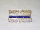 Antique diamond rings box Birmingham 1902