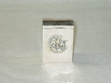 Antique playing cards holder box Birmingham 1902