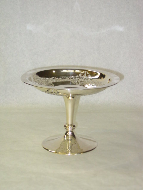 Antique pierced compote Birmingham 1923