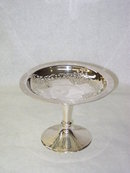 Antique pierced compote Birmingham 1923