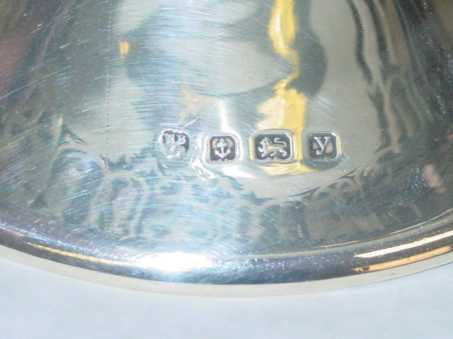 Antique pierced compote Birmingham 1923