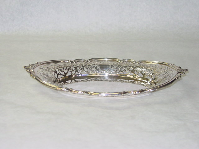 Antique pierced basket London 1910