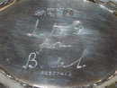 Antique pair pierced baskets London 1911