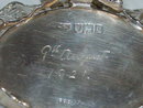 Antique pair pierced baskets London 1911