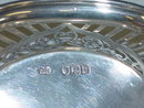 Antique pair pierced candies baskets London 1897
