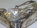 Antiques pierced candies basket Birmingham 1910