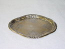 Antique vermeille chased plate Germany 1800