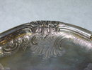 Antique vermeille chased plate Germany 1800