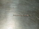 Antique vermeille chased plate Germany 1800