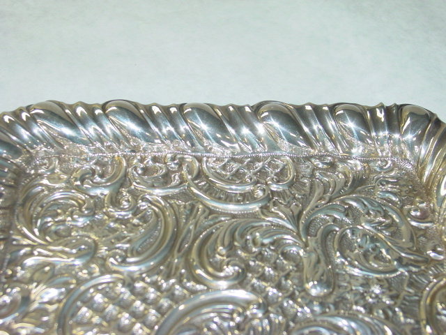Antique mail tray Birmingham 1900