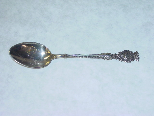 Antique souvenier spoon French 1890