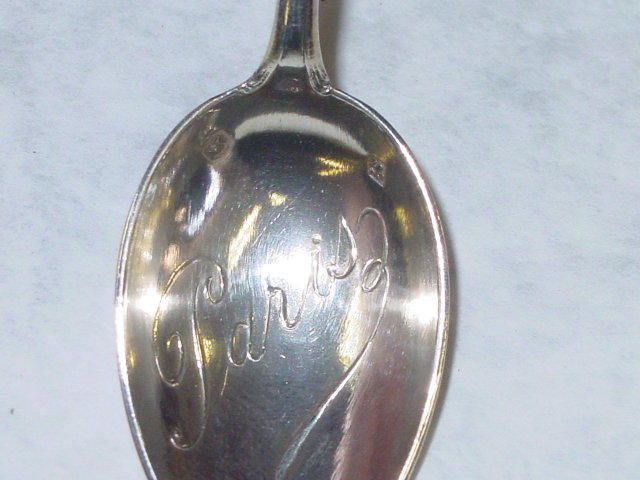 Antique souvenier spoon French 1890