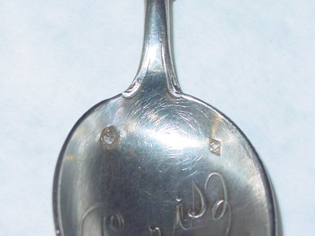 Antique souvenier spoon French 1890