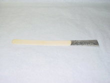 Antique ivory letter opener Birmingham 1901