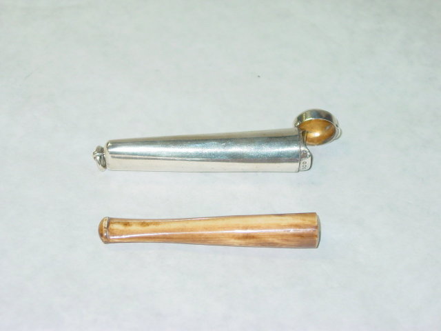 Antique mouthpiece holder Birmingham 1907