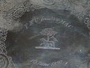 Antique salver George IV London 1826