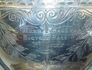 Antique candies basket Victorian Sheffield 1882