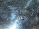 Antique pierced basket Victorian London 1894