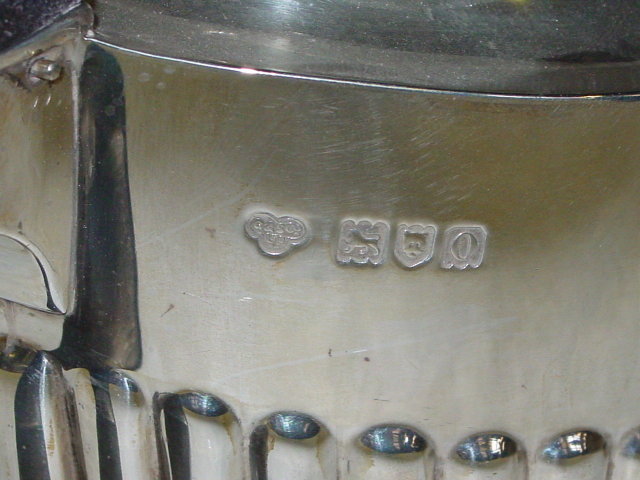 Antique tea pot Edward VII London 1909