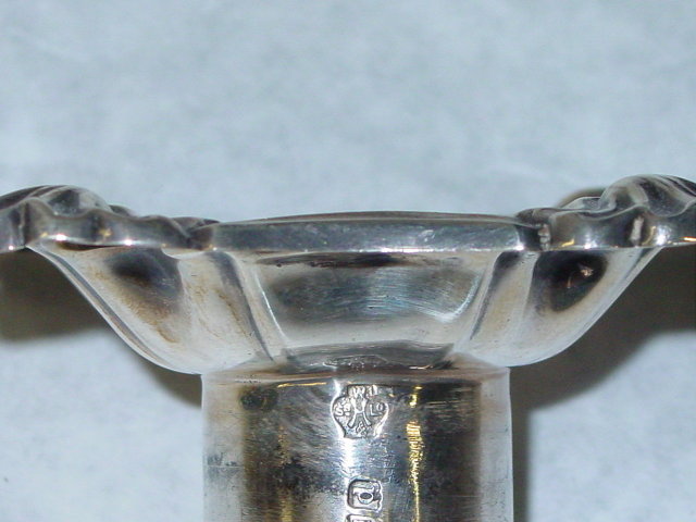 Antique candlestick London 1900