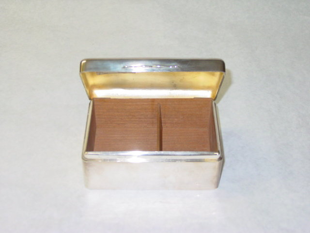 Antique cigarettes box Birmingham 1929