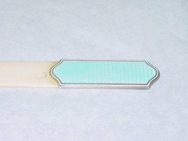 Antique ivory letter opener Sheffield 1900