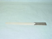 Antique ivory letter opener Victorian Chester 1884