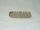 Antique rectangular plate London 1898