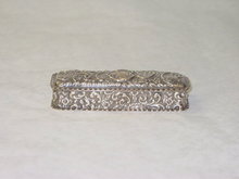 Antique rectangular shaped box Birmingham 1900