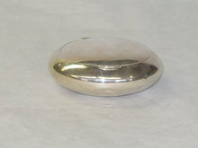 Antique oval shaped snuff box Birmingham 1914