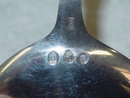 Antique dessert serving spoon Denmark 1929