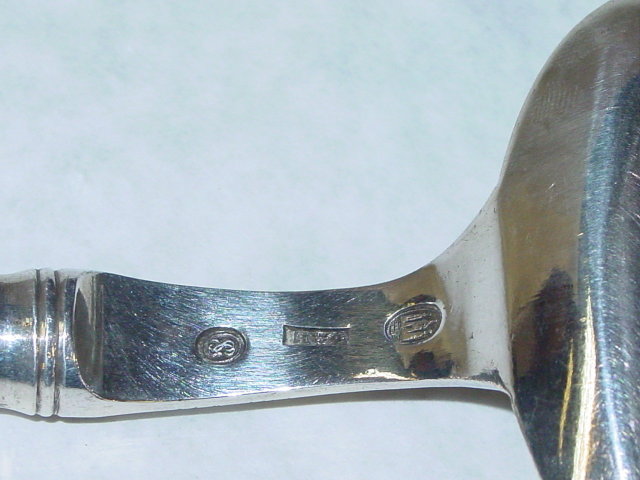 Antique serving showel Denmark 1880