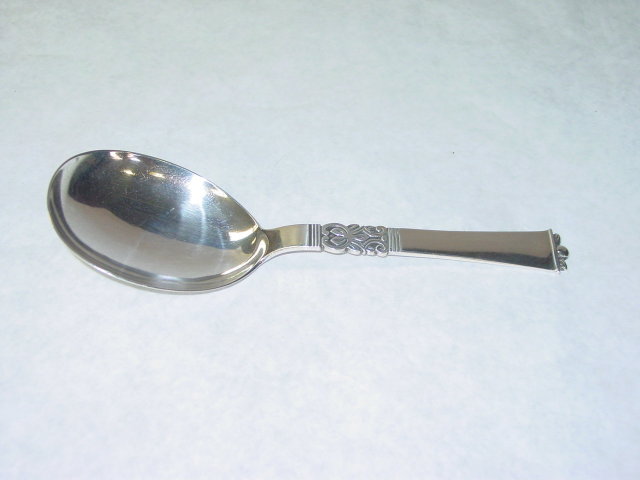 Antique rice spoon Denmark 1935