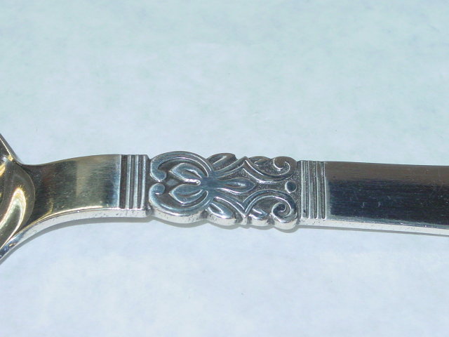Antique rice spoon Denmark 1935