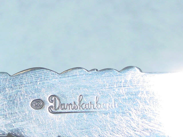Antique rice spoon Denmark 1935