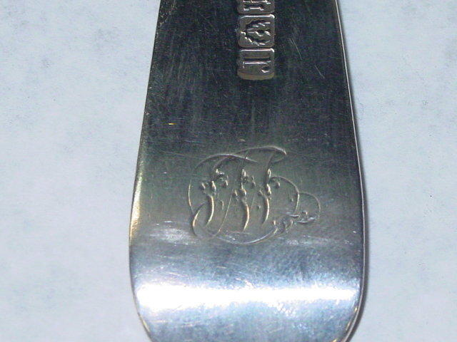 Antique fork George IV Edimburgh 1823
