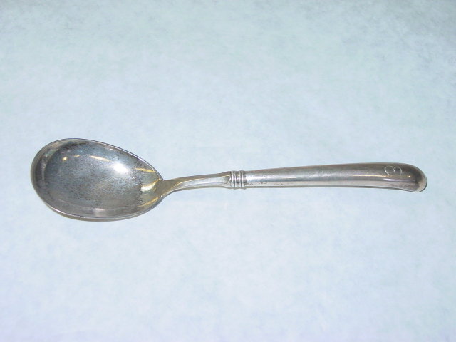 Antique baby spoon Denmark 1897