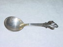 Antique dessert serving spoon Denmark 1930