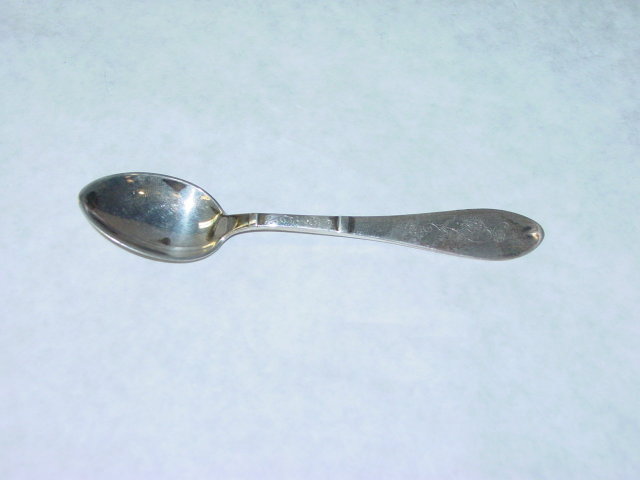 Antique tea spoons set Denmark 1934
