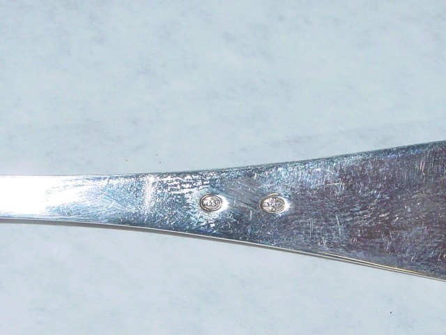 Antique tea spoons set Denmark 1934