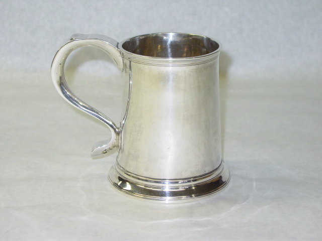 Antique mug George II Newcastle 1757
