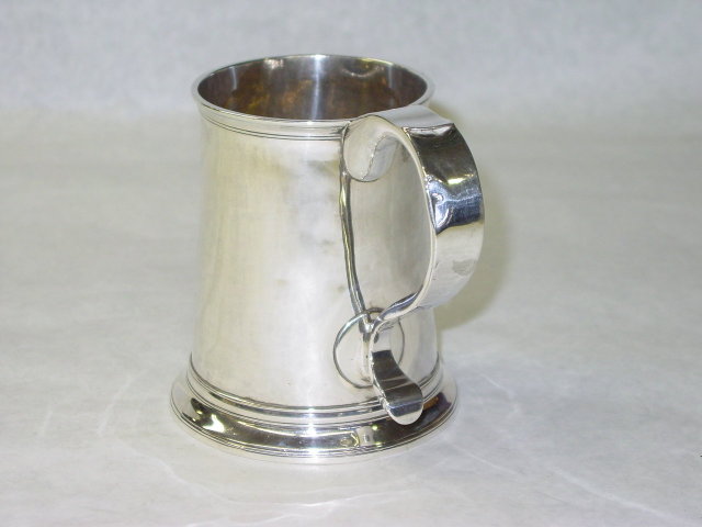 Antique mug George II Newcastle 1757