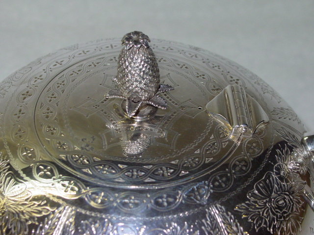Antique tea set Victorian Edimburgh 1869