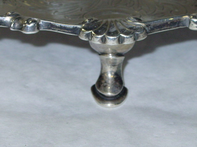 Antique salver George III London 1773