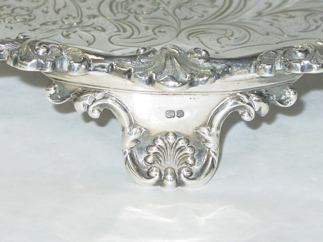 Antique salver George III London 1795
